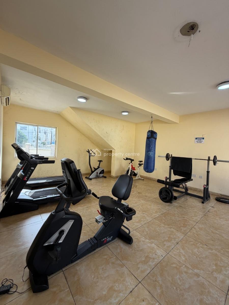 Well Built 3 Bedroom Apartment with Bq, Gym and Swimming Pool, Lekki Phase 1, Lekki, Lagos, Flat / Apartment for Rent
