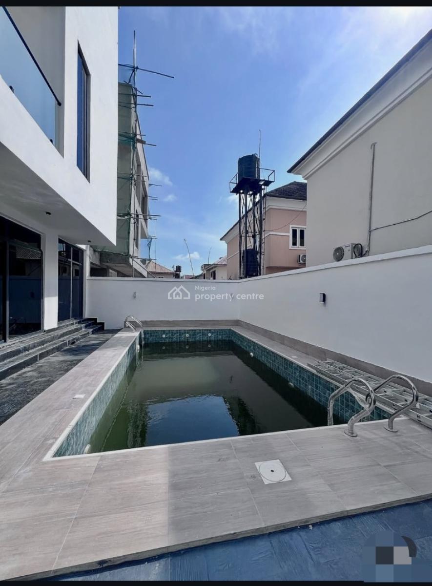 Massive 5 Bedroom Home with a Bq, Pool, Cinema, Lekki Phase 1, Lekki, Lagos, Detached Duplex for Sale