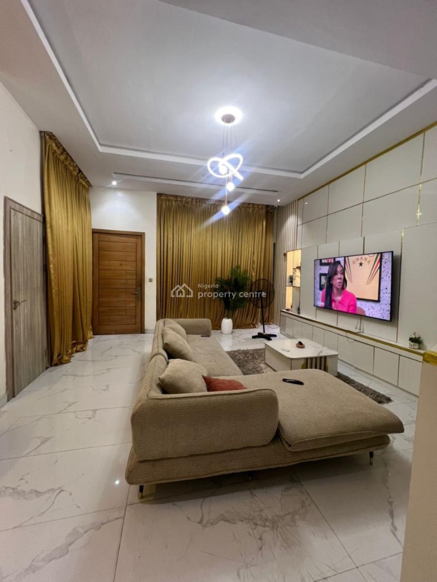 Furnished 4 Bedroom Semi Detached Duplex with Bq, Orchid Road, Lekki, Lagos, Semi-detached Duplex for Rent