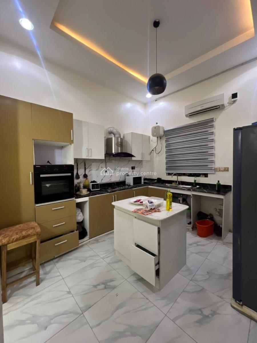 Furnished 4 Bedroom Semi Detached Duplex with Bq, Orchid Road, Lekki, Lagos, Semi-detached Duplex for Rent