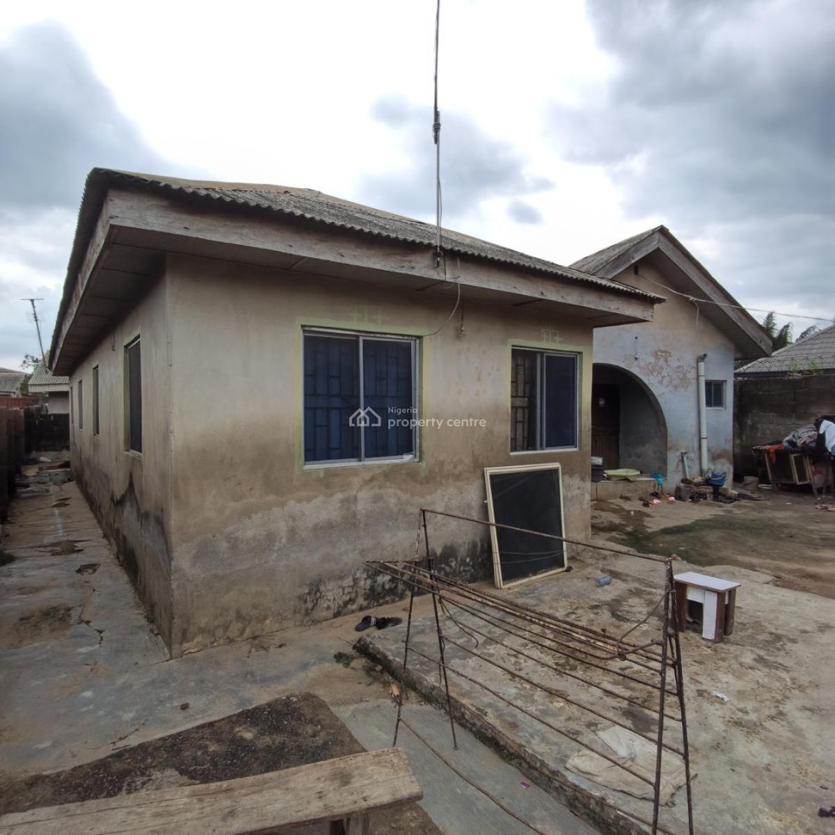 4 Units of Mini Flats on Half Plot, Short Drive From Arepo, Behind Nasfat, Asese, Ibafo, Ogun, Block of Flats for Sale