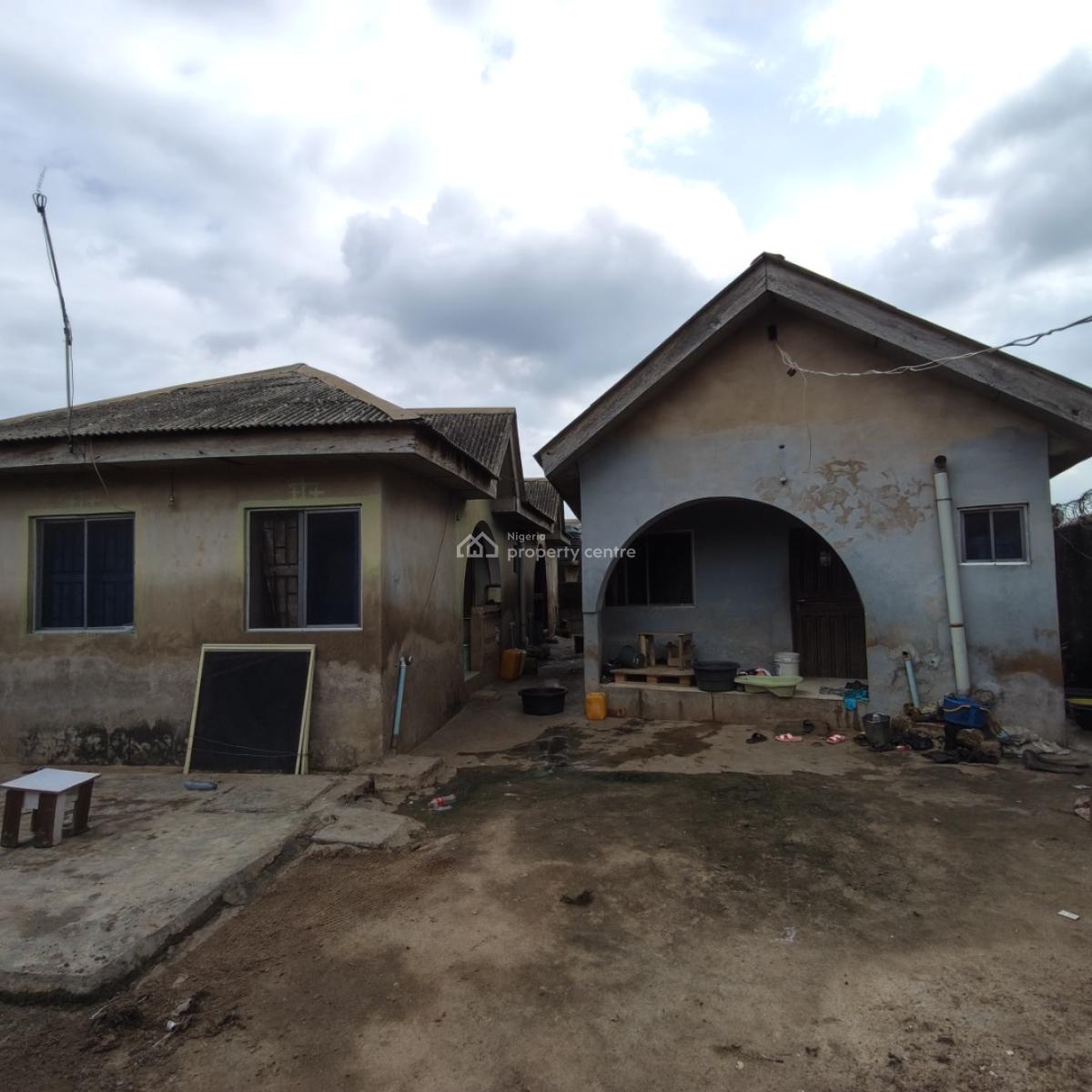 4 Units of Mini Flats on Half Plot, Short Drive From Arepo, Behind Nasfat, Asese, Ibafo, Ogun, Block of Flats for Sale