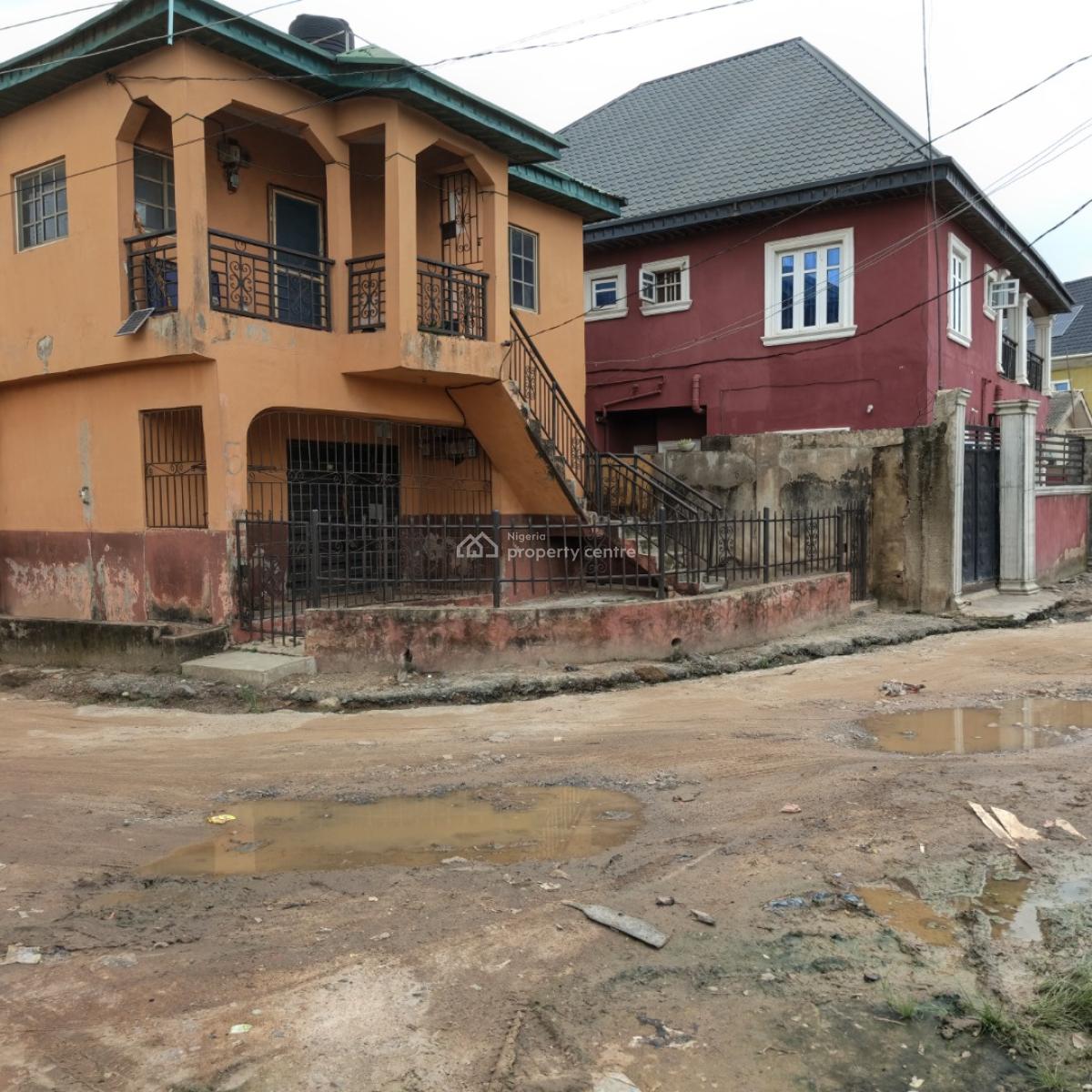 4 Units of Mini Flats on Half Plot, Short Drive From Arepo, Behind Nasfat, Asese, Ibafo, Ogun, Block of Flats for Sale