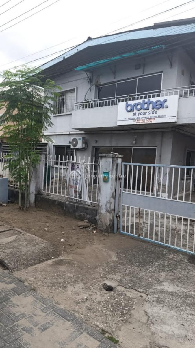 Nicely Located Block of Front Duplex and 2 Flats Behind, Off Bode Thomas, Bode Thomas, Surulere, Lagos, Block of Flats for Sale