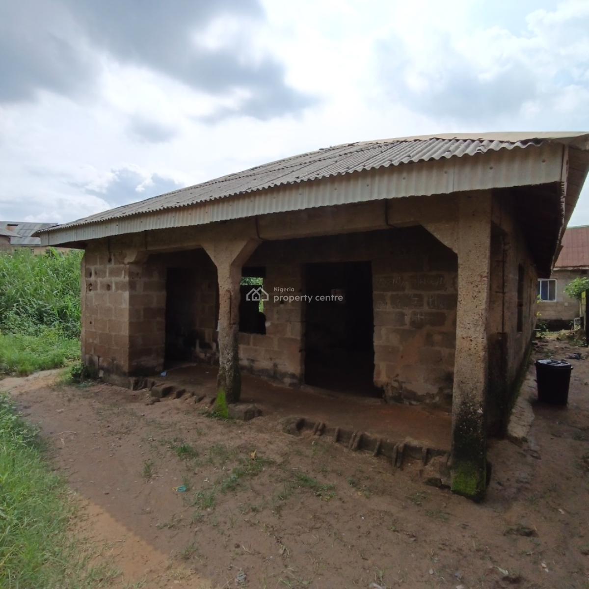 3 Bedroom Bungalow on Half Plot, Short Drive From Ojodu Berger Lagos, Behind Nasfat, Asese, Ibafo, Ogun, Detached Bungalow for Sale