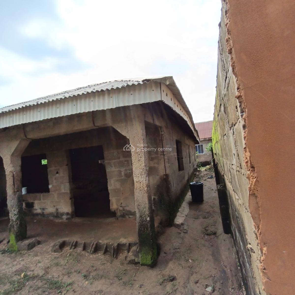 3 Bedroom Bungalow on Half Plot, Short Drive From Ojodu Berger Lagos, Behind Nasfat, Asese, Ibafo, Ogun, Detached Bungalow for Sale