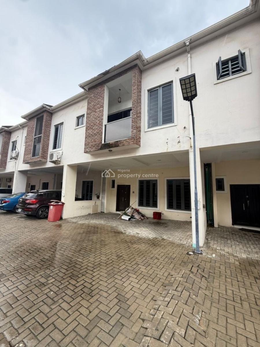 Very Neat 4 Bedroom Terrace Duplex with Bq, Ikota, Lekki, Lagos, Terraced Duplex for Rent