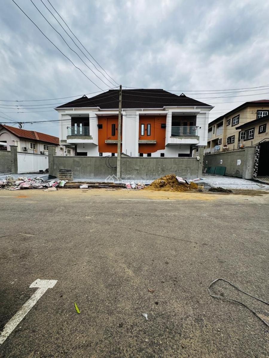 Newly Built 4-bedroom Duplex with Bq in a Secure Estate, Newly Built 4-bedroom Duplex with Bq in a Secure Estate, Gra Phase 1, Magodo, Lagos, Semi-detached Duplex for Sale