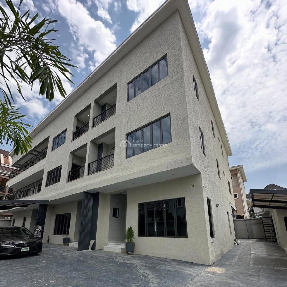 a Newly Built 4bedrooms Terrace Dublex with a Bq, Gilmor, Jahi, Abuja, Terraced Duplex for Sale
