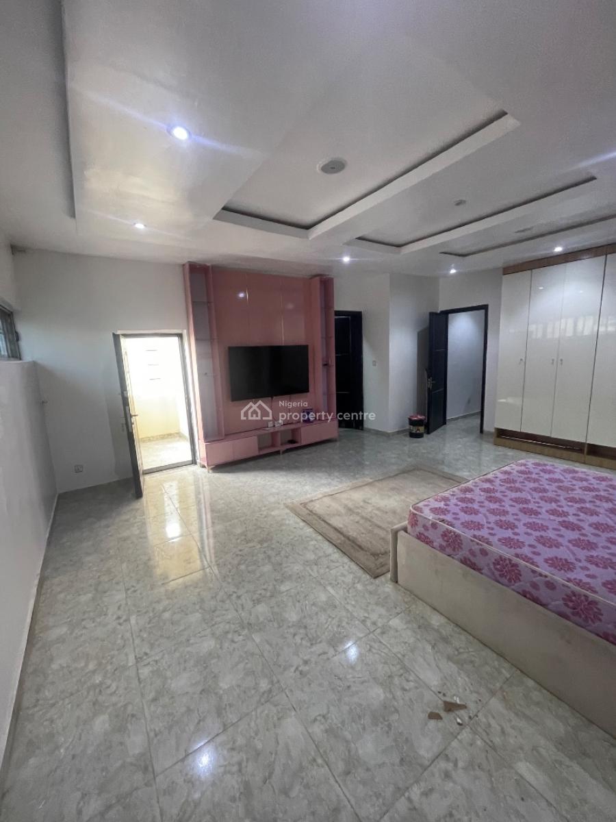 Spacious Fully Furnished One Bedroom with 2 Balconies 24 Hours Light, Buena Vista, Lekki, Lagos, Mini Flat (room and Parlour) for Rent