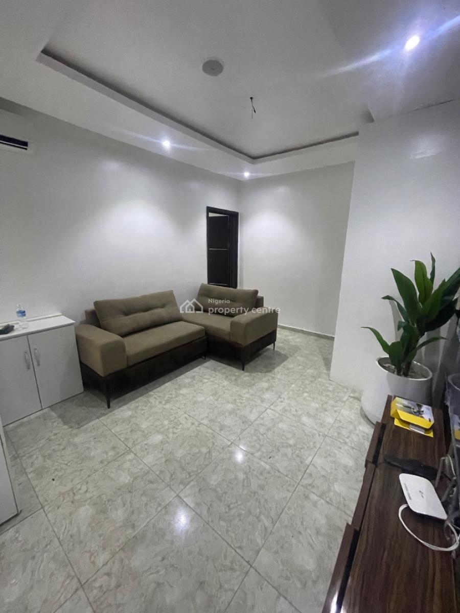 Spacious Fully Furnished One Bedroom with 2 Balconies 24 Hours Light, Buena Vista, Lekki, Lagos, Mini Flat (room and Parlour) for Rent