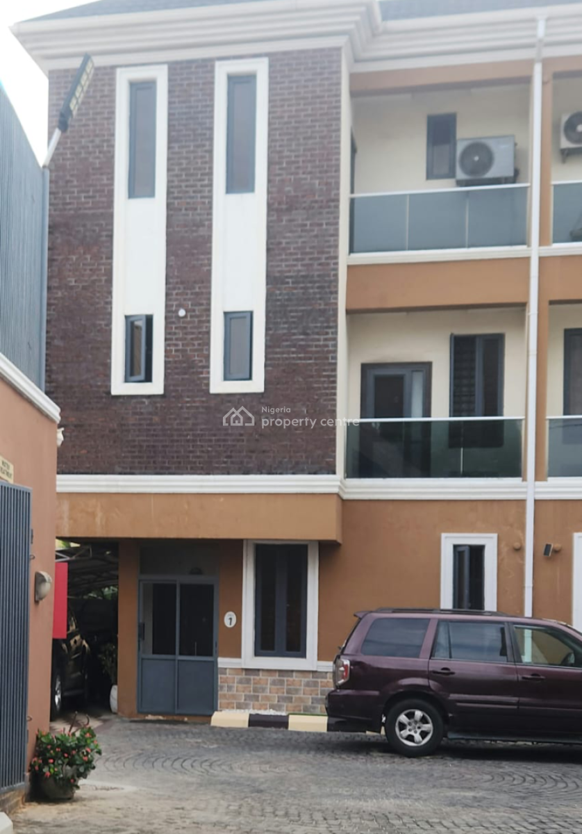 Very Clean 5 Bedroom Semi-detached Duplex in an Estate, Osapa, Lekki, Lagos, Semi-detached Duplex for Rent