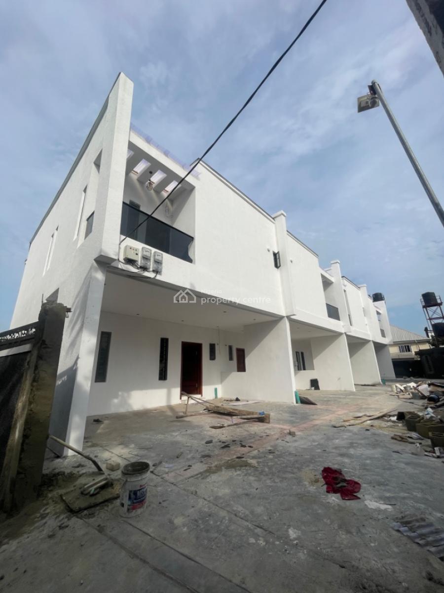 Newly Built 3 Bedroom Terraced Duplex with Bq, Thomas Estate, Ajah Lekki Lagos, Ajah, Lagos, Terraced Duplex for Sale