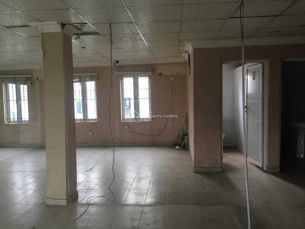 Self Serviced 75sqm Open Plan Office Space, Off Opebi Road, Opebi, Ikeja, Lagos, Office Space for Rent