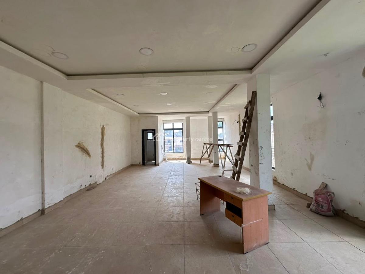 Beautiful & Serviced 88 Sqm Open Office Spaces, Ground Floor, Strategic Location. Tarred Road, Wuye, Abuja, Plaza / Complex / Mall for Rent