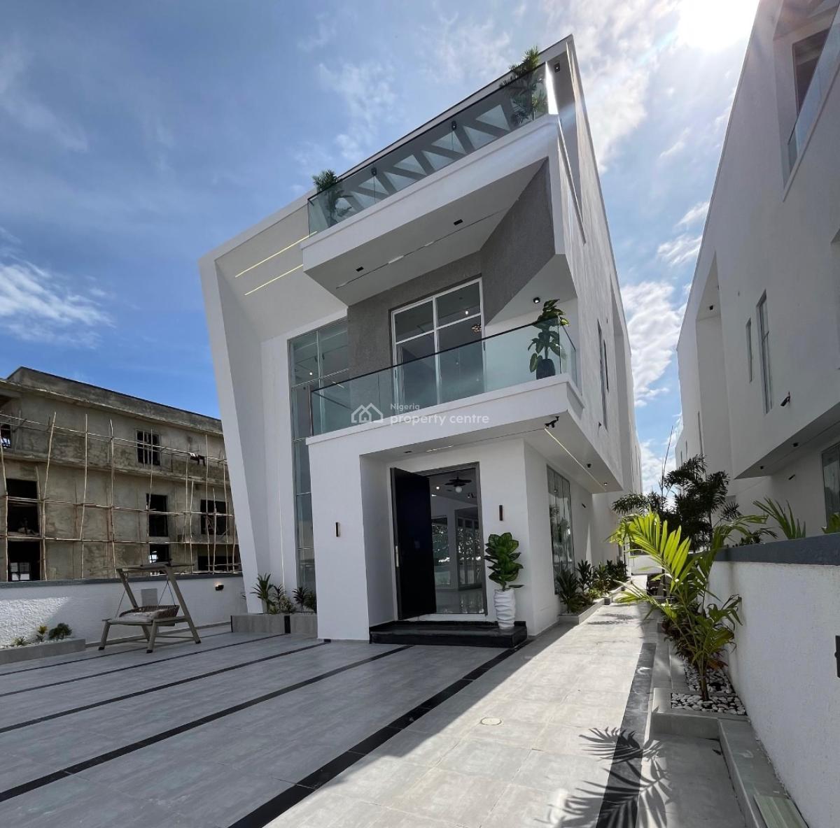 Massive Luxury Living 5-bedroom Fully Detached Duplex, Osapa, Lekki, Lagos, Detached Duplex for Sale