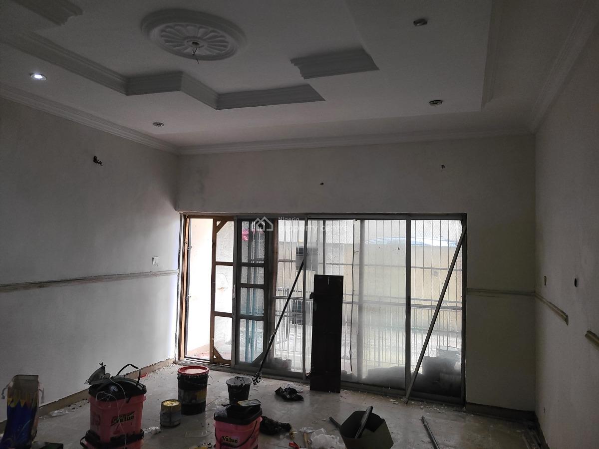 Unique Ground Floor 3 Bedroom Flat with Pop Ceiling, Sabo, Yaba, Lagos, Flat / Apartment for Rent