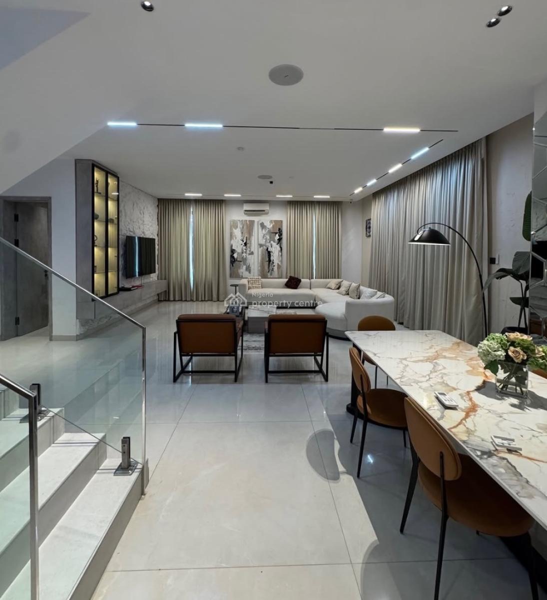 Lovely 4 Bedroom Maisonette with Gym,pool and Bq, Ikoyi, Lagos, Detached Duplex for Sale