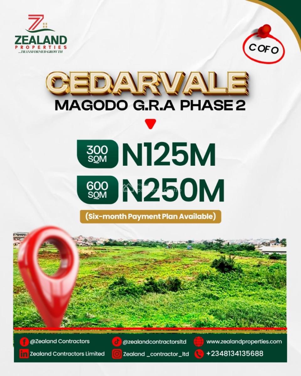 600square Meters of Land, Magodo Phase 2 Gra, Magodo, Lagos, Mixed-use Land for Sale