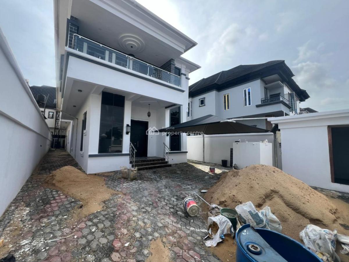 5 Bedroom Detached Duplex with Bq, Chevron Drive, Lekki, Lagos, Detached Duplex for Rent