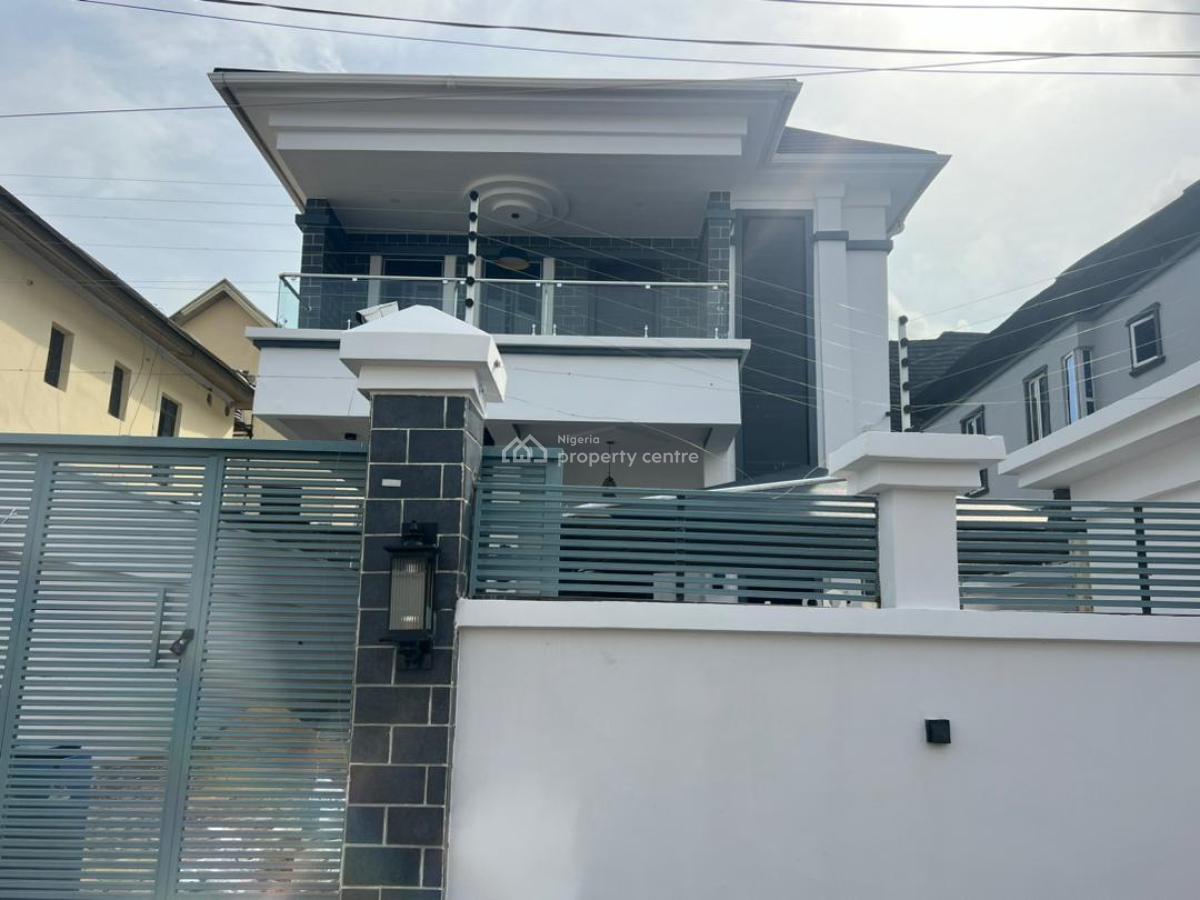 5 Bedroom Detached Duplex with Bq, Chevron Drive, Lekki, Lagos, Detached Duplex for Rent