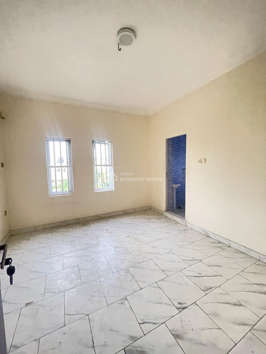 Standard 2 Bedroom Upstairs in an Estate on Interlocked Estate, Located Inside an Estate,no Flood,interlocked Good Drainage, Sangotedo, Ajah, Lagos, Flat / Apartment for Rent