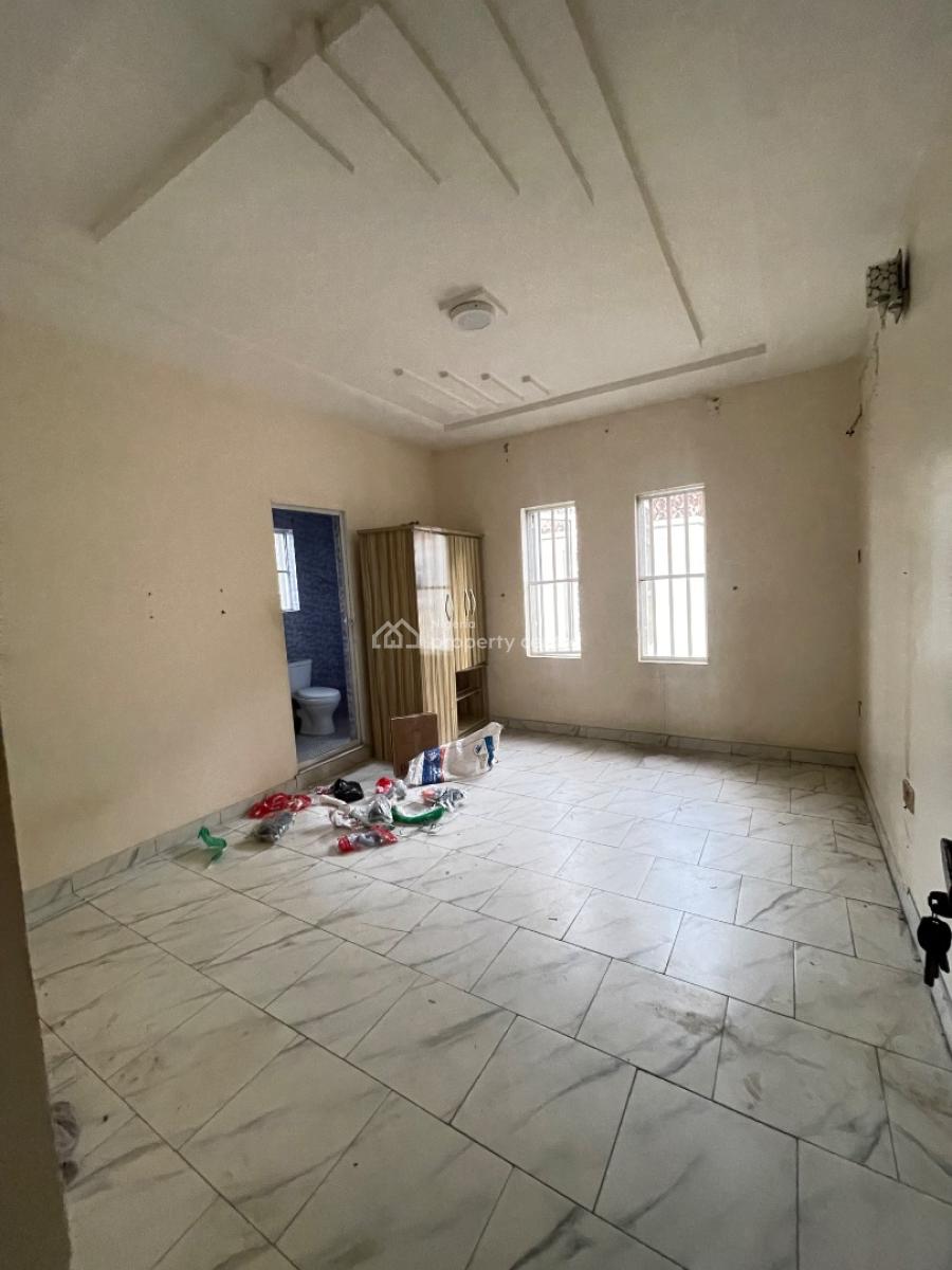 Standard 2 Bedroom Upstairs in an Estate on Interlocked Estate, Located Inside an Estate,no Flood,interlocked Good Drainage, Sangotedo, Ajah, Lagos, Flat / Apartment for Rent