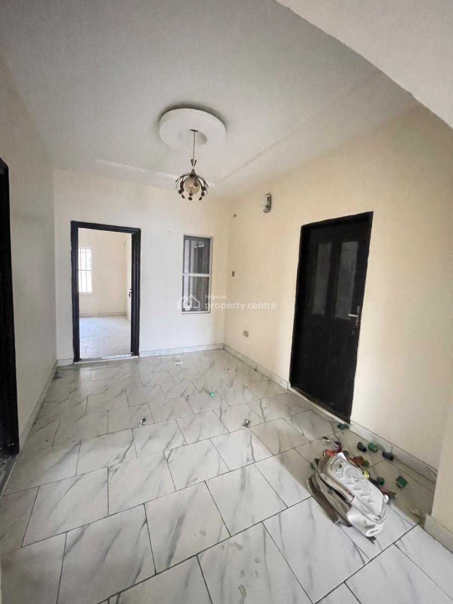 Standard 2 Bedroom Upstairs in an Estate on Interlocked Estate, Located Inside an Estate,no Flood,interlocked Good Drainage, Sangotedo, Ajah, Lagos, Flat / Apartment for Rent