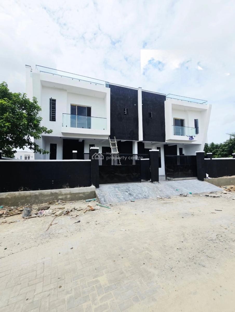 4 Bedroom Semi Detached Duplex with Bq, Ajah, Lagos, Semi-detached Duplex for Sale