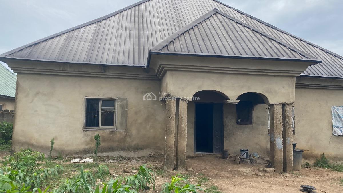 Spacious Semifinished 4 Bedroom Bungalow, Sauka New Site Estate, Fha (f.h.a), Lugbe District, Abuja, Detached Bungalow for Sale