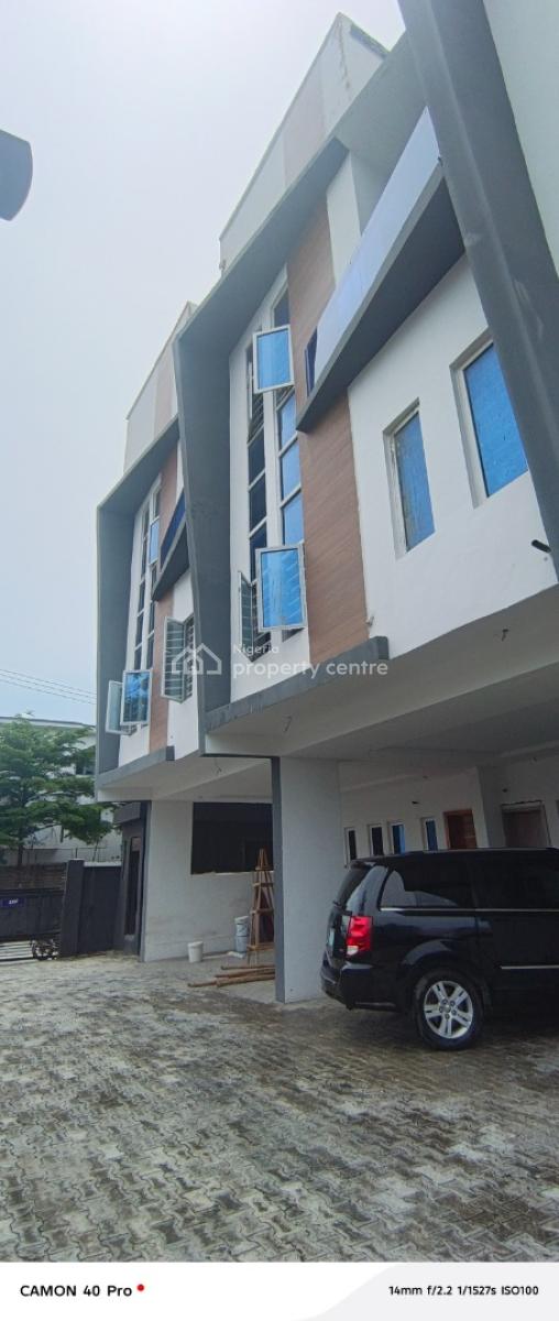 Brand New 4 Bedroom Duplex in Sallem Ikate, By Salem Bus Stop Behind Elevation Church, Lekki Phase 1, Lekki, Lagos, Terraced Duplex for Rent