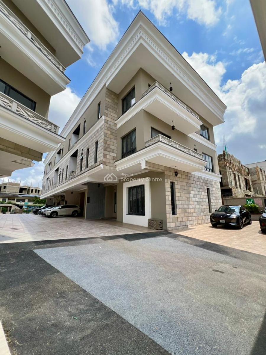 5 Bedroom Terrace Duplex with Swimming Pool, Sit Out Area & Bq, Ikoyi, Lagos, Terraced Duplex for Sale