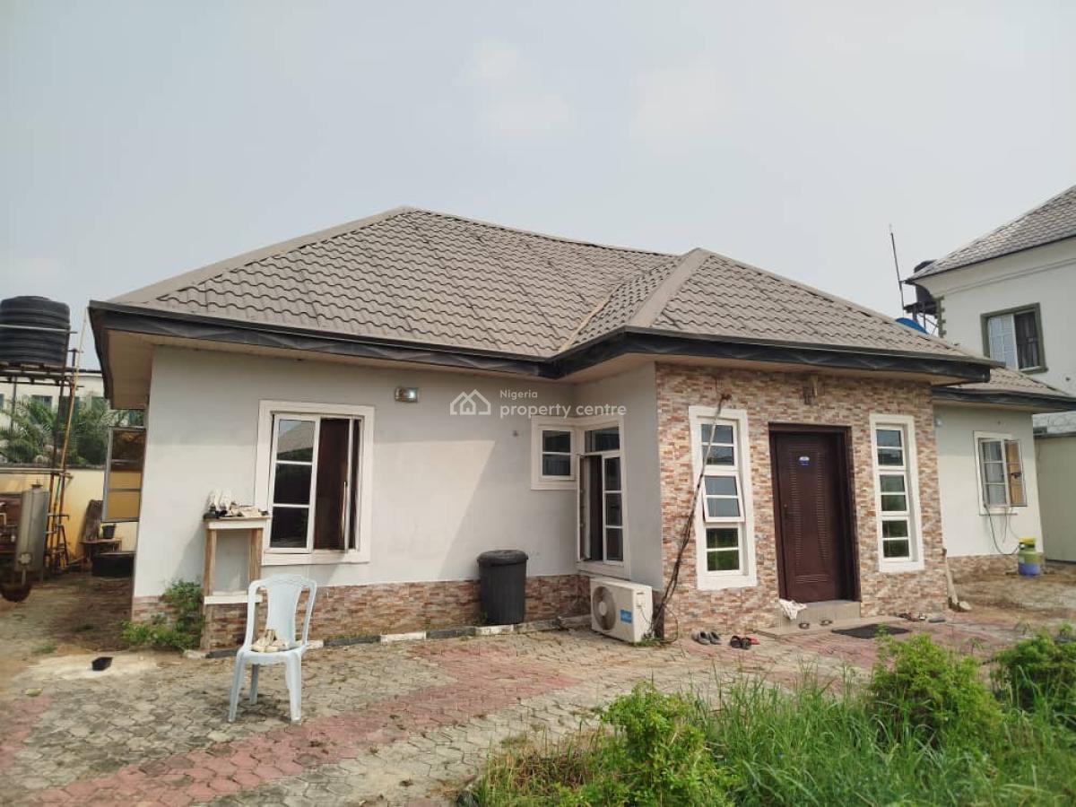 3 Bedroom Bungalow with Bq Sitting on a 625sqm of Land in an Estate, in an Estate, Sangotedo, Ajah, Lagos, Detached Bungalow for Sale