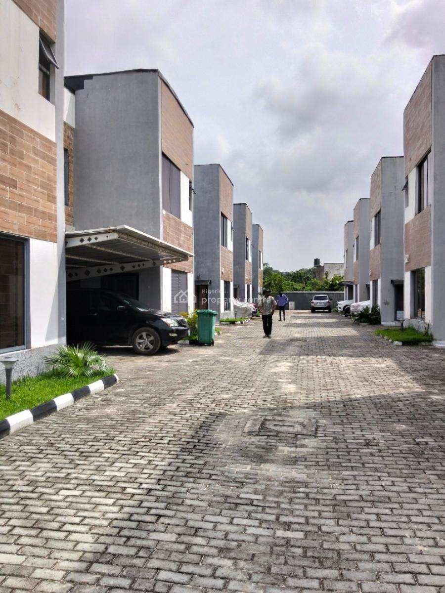 Furnished 4 Bedroom Terrace Duplex, Alverton Court,near Shoprite, Lufasi Park, Sangotedo, Ajah, Lagos, Terraced Duplex for Sale