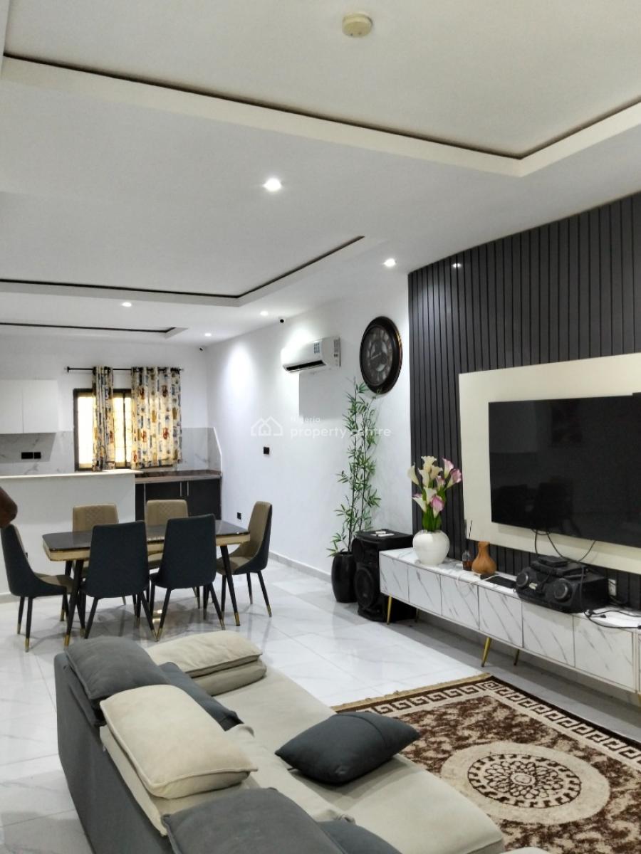 Furnished 4 Bedroom Terrace Duplex, Alverton Court,near Shoprite, Lufasi Park, Sangotedo, Ajah, Lagos, Terraced Duplex for Sale