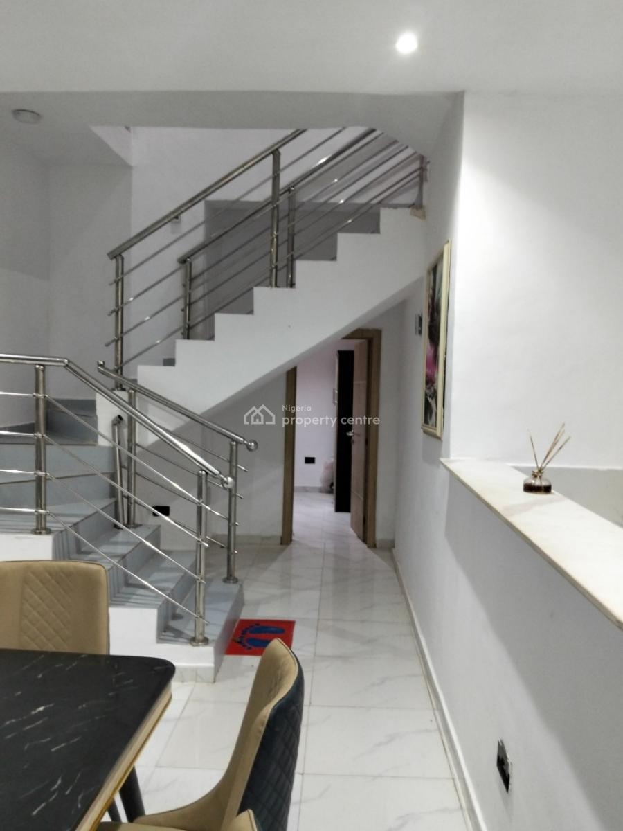 Furnished 4 Bedroom Terrace Duplex, Alverton Court,near Shoprite, Lufasi Park, Sangotedo, Ajah, Lagos, Terraced Duplex for Sale