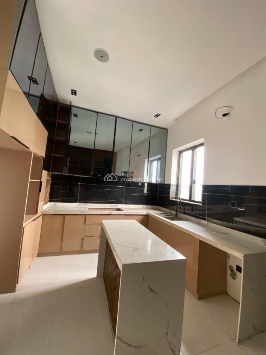 Luxury Smart 4 Bedroom Semi Detached in a Seren Estate with Bq, Located Inside an Estate,good Road,secure Estate and, Sangotedo, Ajah, Lagos, Semi-detached Duplex for Sale