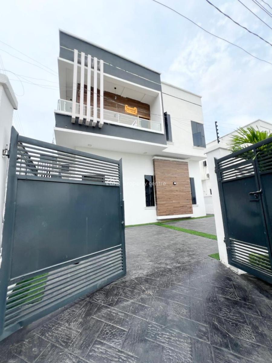 Brand New 4 Bedroom Fully Detached Duplex, Chevron Toll Gate Lekki, Lekki, Lagos, Detached Duplex for Sale