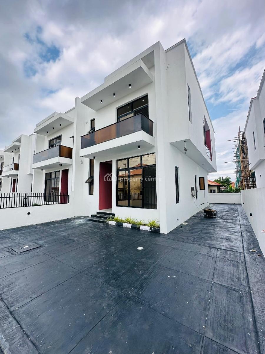Standard Brand New 4 Bedroom Semi Detached Duplex with Bq, Located Inside an Estate,good Road,no Flood,standard Estate, Sangotedo, Ajah, Lagos, Semi-detached Duplex for Sale