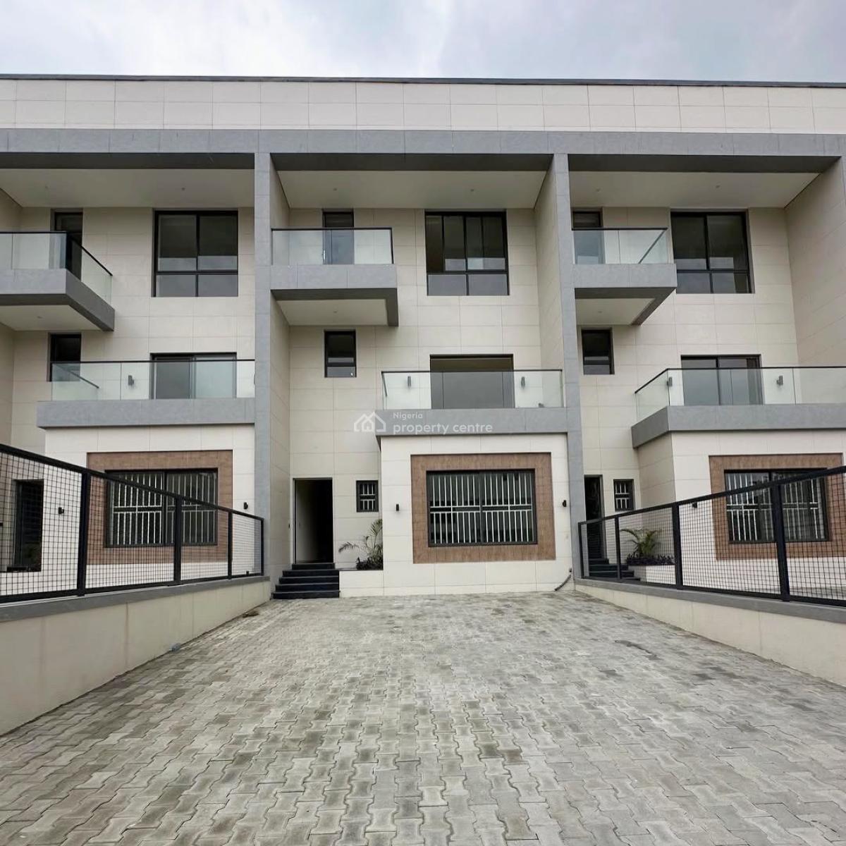 5bedroom Terrace Duplex with Bq, Extension, Katampe Extension, Katampe, Abuja, Terraced Duplex for Sale