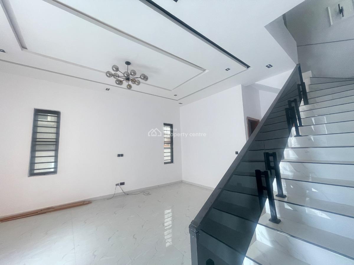 Luxury Smart 4 Bedroom Duplex with Solar, Located Inside an Estate,good Estate,secured Estate, Sangotedo, Ajah, Lagos, Semi-detached Duplex for Rent