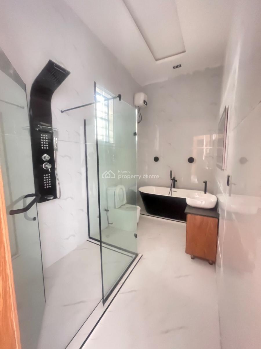 Luxury Smart 4 Bedroom Duplex with Solar, Located Inside an Estate,good Estate,secured Estate, Sangotedo, Ajah, Lagos, Semi-detached Duplex for Rent