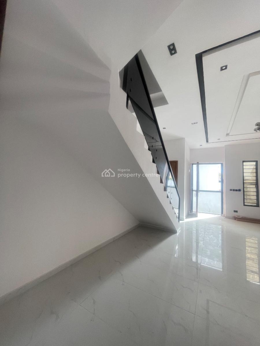 Luxury Smart 4 Bedroom Duplex with Solar, Located Inside an Estate,good Estate,secured Estate, Sangotedo, Ajah, Lagos, Semi-detached Duplex for Rent