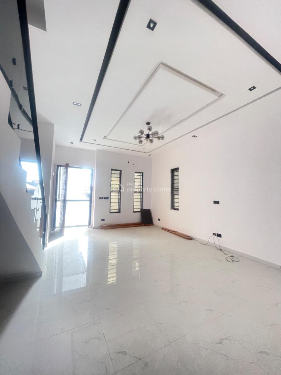 Luxury Smart 4 Bedroom Duplex with Solar, Located Inside an Estate,good Estate,secured Estate, Sangotedo, Ajah, Lagos, Semi-detached Duplex for Rent