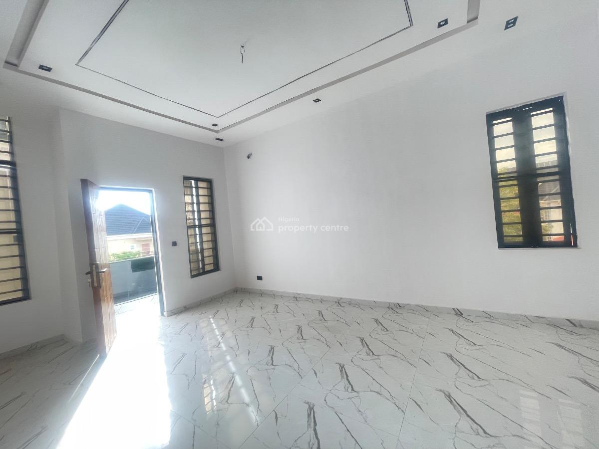 Luxury Smart 4 Bedroom Duplex with Solar, Located Inside an Estate,good Estate,secured Estate, Sangotedo, Ajah, Lagos, Semi-detached Duplex for Rent