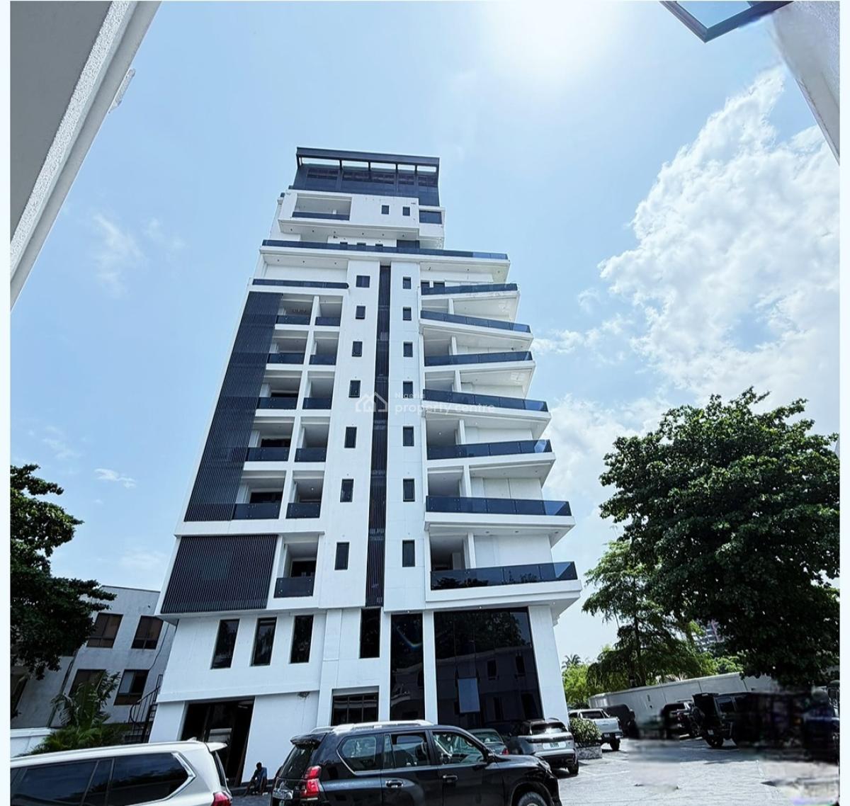Luxury Furnished 3 Bedroom Flat with Bq and Waterview, Off Bourdillon Road, Old Ikoyi, Ikoyi, Lagos, Flat / Apartment for Rent