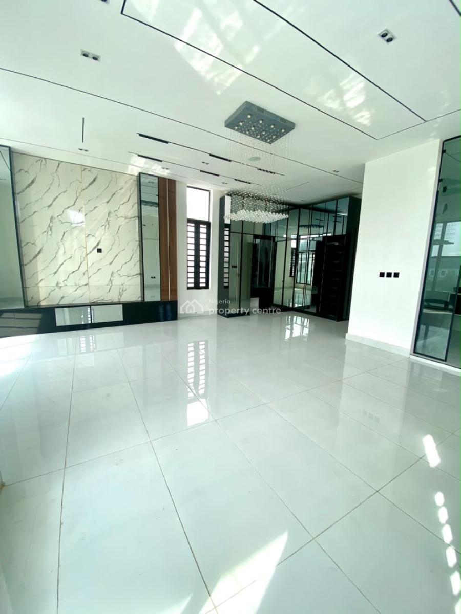 Luxury Smart 5 Bedroom Duplex with Bq, Located Inside Clean Estate,no Flood,estate Secured, Lekki, Lagos, Detached Duplex for Rent