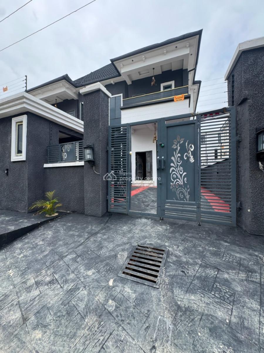4bedroom Semi-detached Duplex with Bq, Osapa, Lekki, Lagos, Detached Duplex for Sale