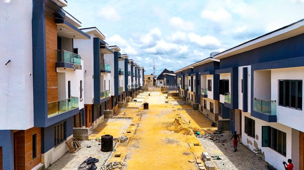 Modern 2 Bedroom Terrace with Bq, Lbs, Ajah, Lagos, House for Sale