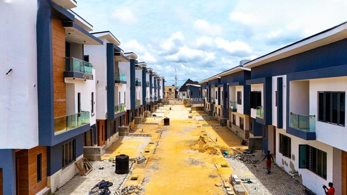 Modern 2 Bedroom Terrace with Bq, Lbs, Ajah, Lagos, House for Sale